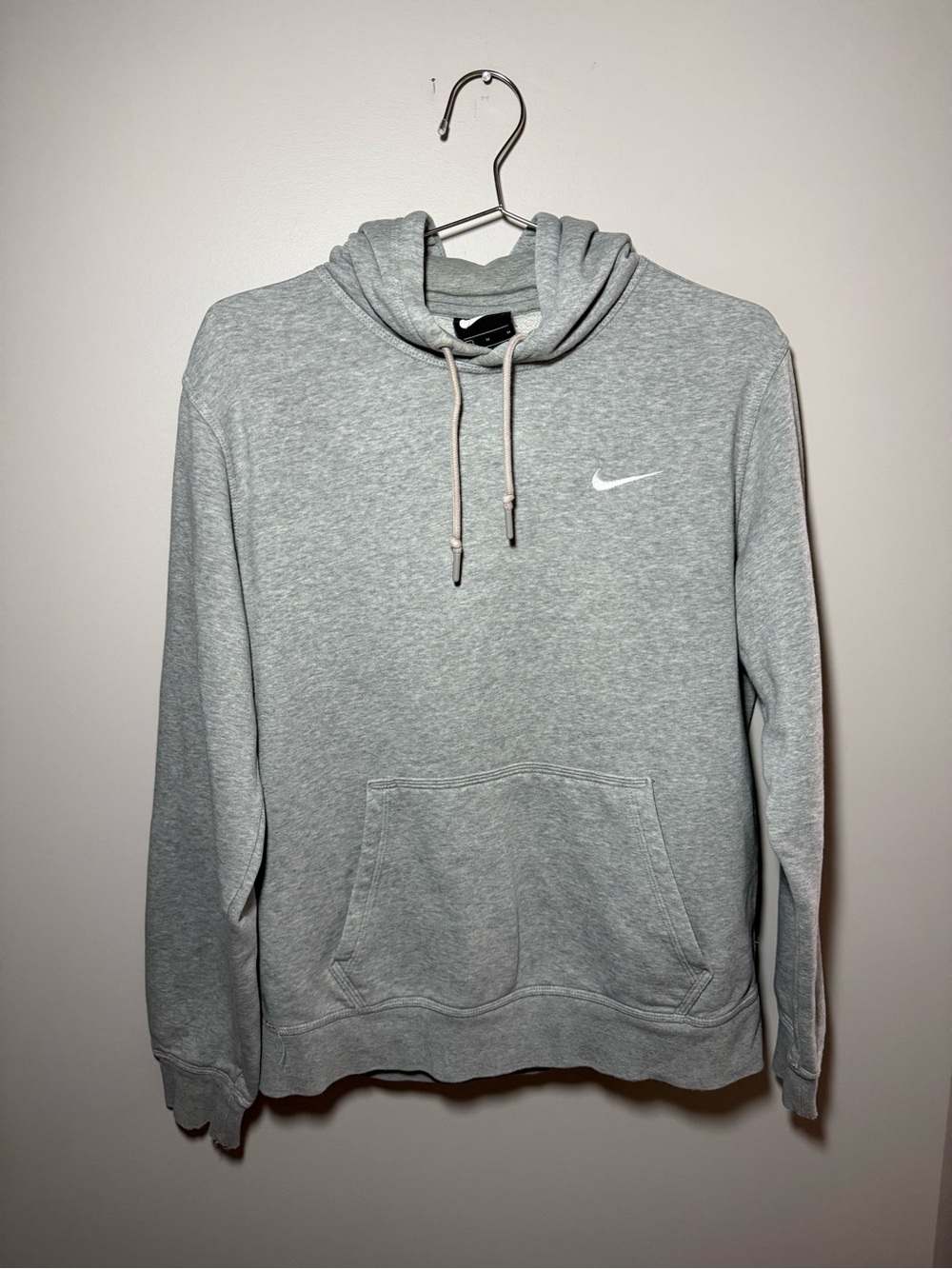 Nike Men's Grey Pullover Hoodie